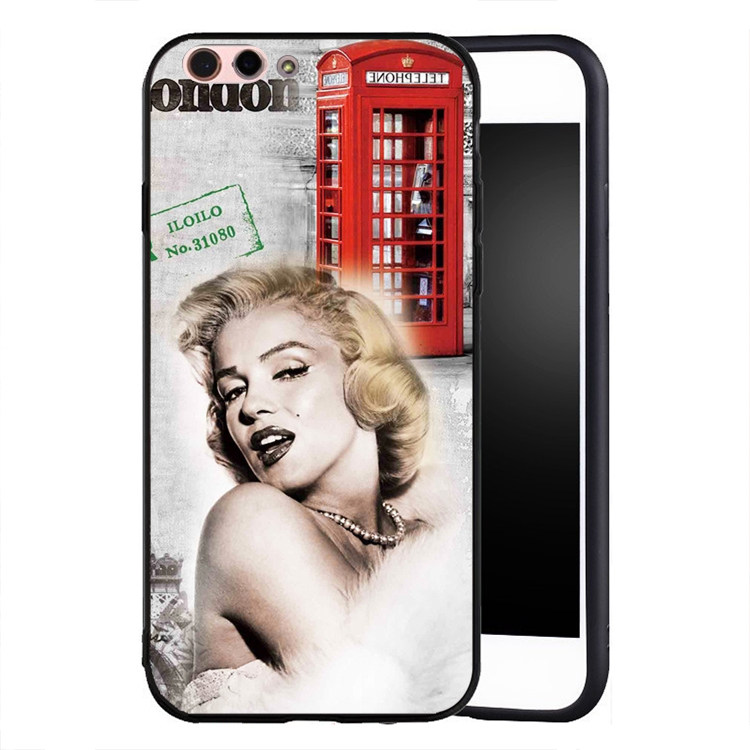 适用于华为包邮oppoR11壳手机R11Sr9硅胶软R9Splus男女款潮梦露mi