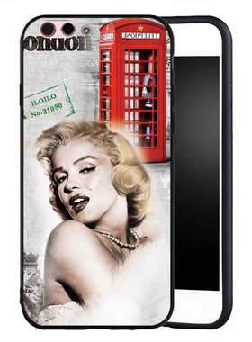 适用于华为包邮oppoR11壳手机R11Sr9硅胶软R9Splus男女款潮梦露mi