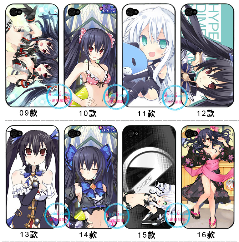 超次元游戏海王星iphone12 7 8 plus适用于13/x套黑色之心 诺瓦露