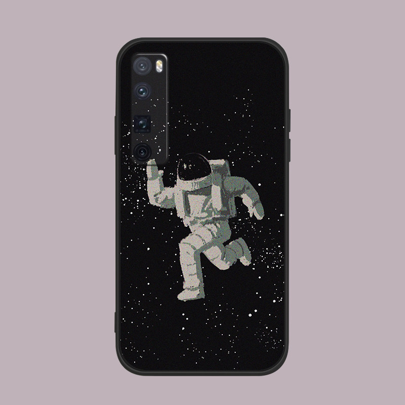 适用于硅胶手机壳华为nova9/8se/7Pro防摔软/5t创意太空漫步宇航员