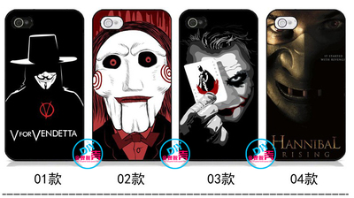 适用于电锯惊魂苹果13 iphone8 xr壳手机iphone12/13 plusV字仇杀队