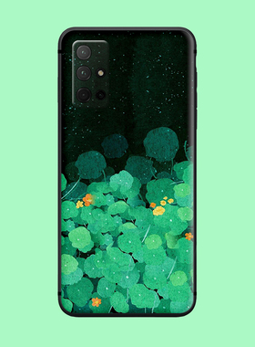 适用于磨砂软手机壳荣耀v40/v30pro/50se/30s/60中国风绿色睡莲20/9