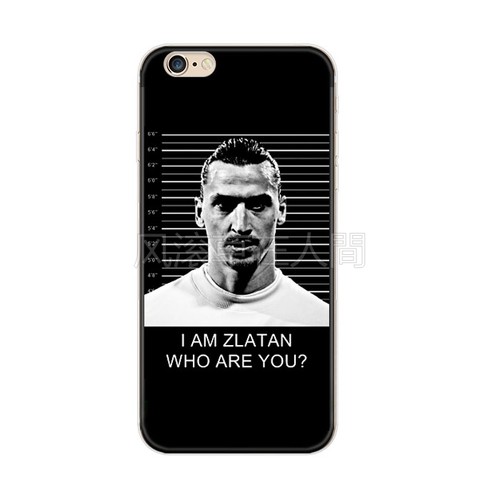 iphonexs苹果8手机壳适用于伊布拉希莫维奇我是Zlatan你他妈是谁
