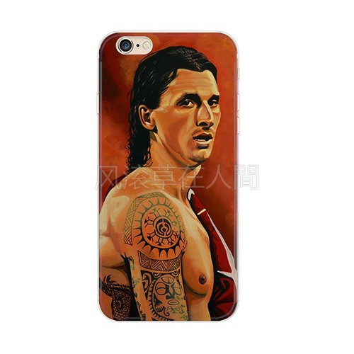 适用于华为iphone苹果11pro手机壳Zlatan大奉先伊布拉希莫维奇三星