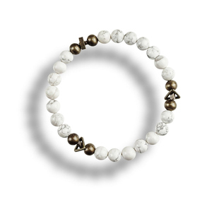 西美社 古法手作原创设计ins风天然石男女情侣小众复古手链 Op.33