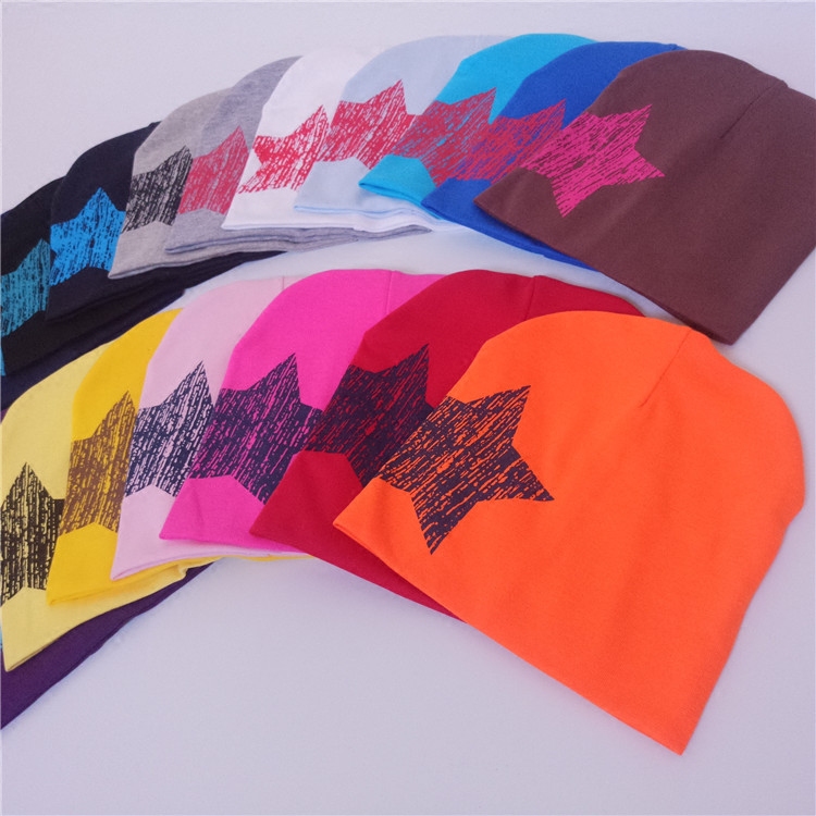 春秋季婴幼儿纯棉休闲双层包头帽