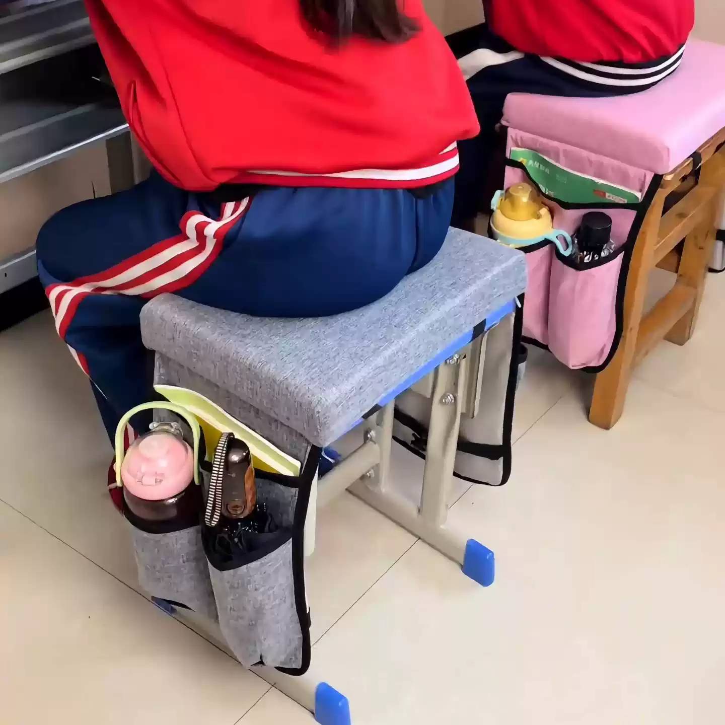 学生坐垫凳子椅子收纳坐垫高密度海绵久坐不塌凳子椅子坐垫