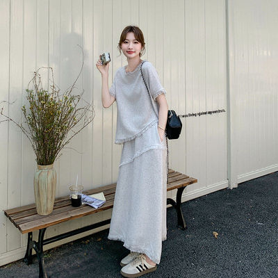 2026春夏新款休闲甜美灰
