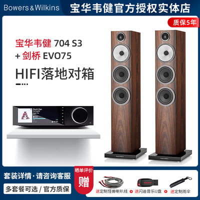 宝华韦健客厅落地音响HIFI套装