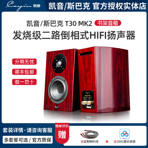 CayinHIFI书架音箱5.25寸玻纤盆