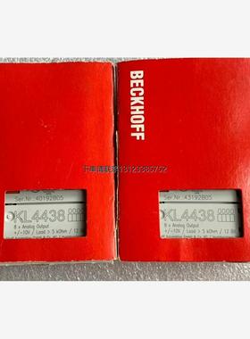 询价KL4438倍福模块，现货全新正品顺丰包邮，欢迎有需要的朋友