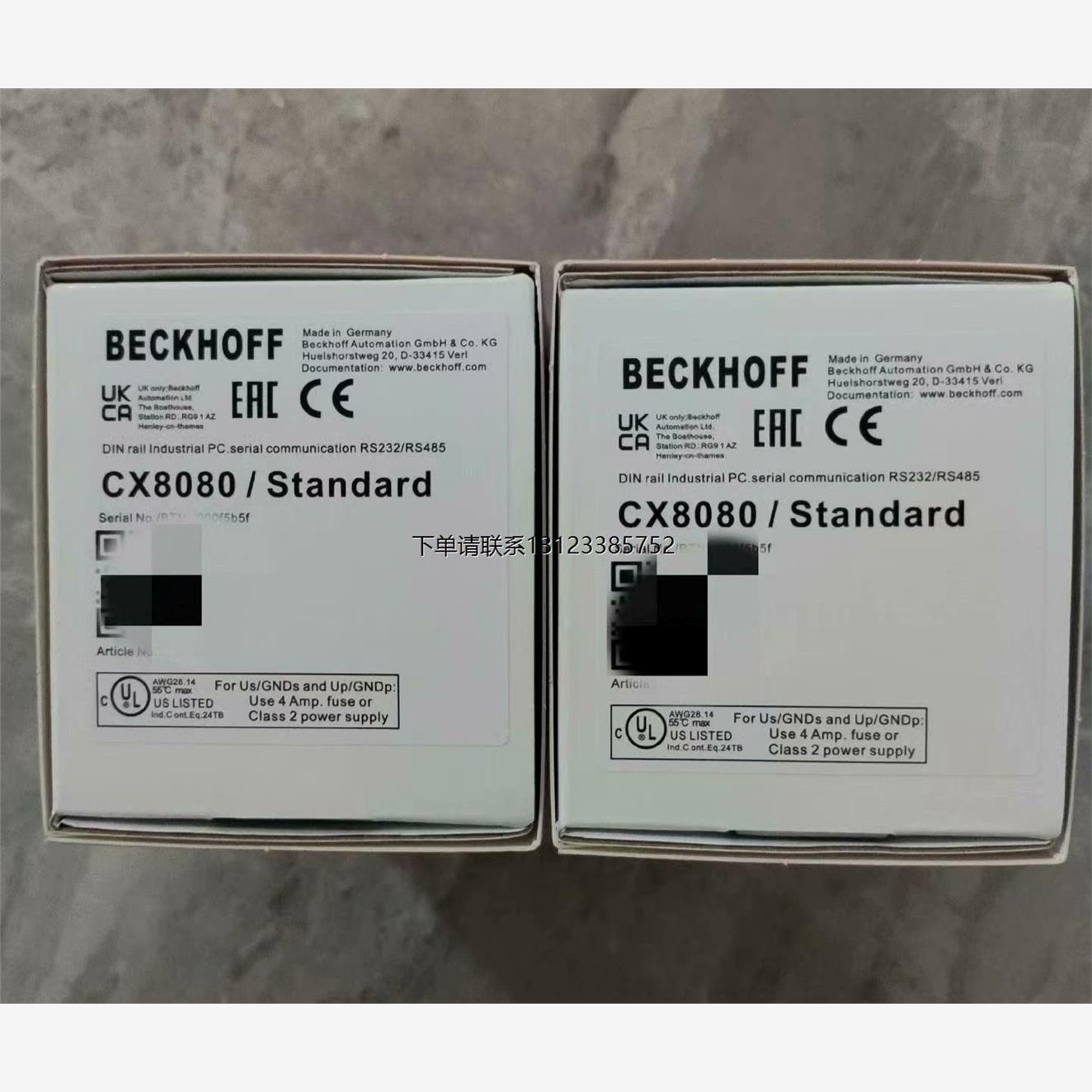 询价倍福CX8080工业PC模块 原装正品 德国制造 支持RS2