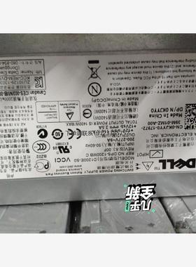 询价原装戴尔dell C6220 服务器电源 1400W D12