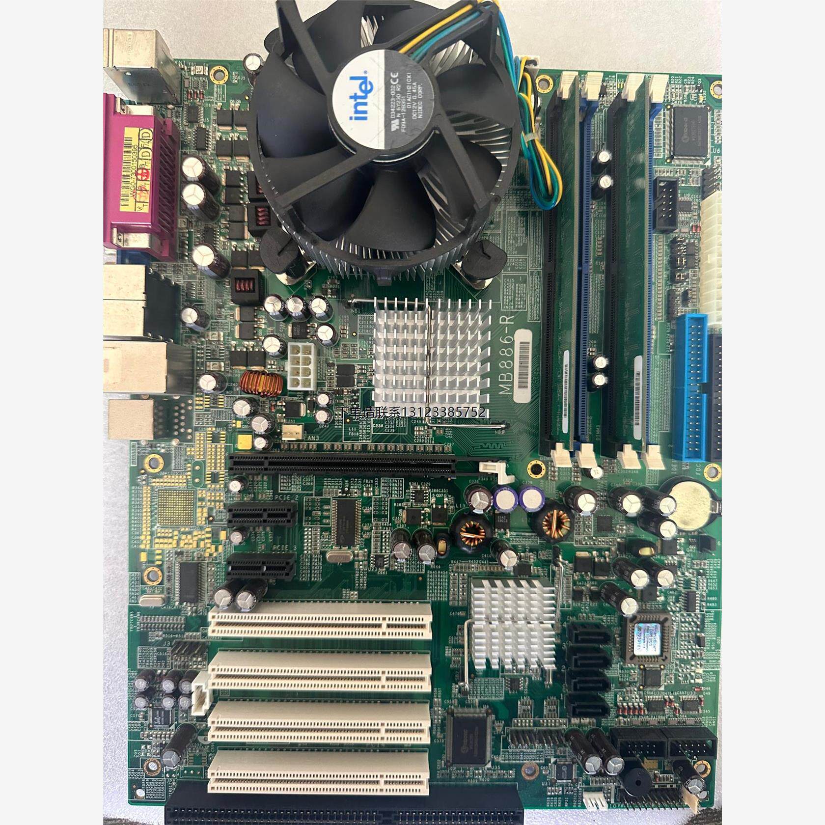 询价广积 MB886F-R 775针 双网卡工业设备 工控机主板