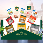 AHMAD TEA亚曼果味红茶绿茶冷泡茶10个口味进口袋泡茶包品鉴装