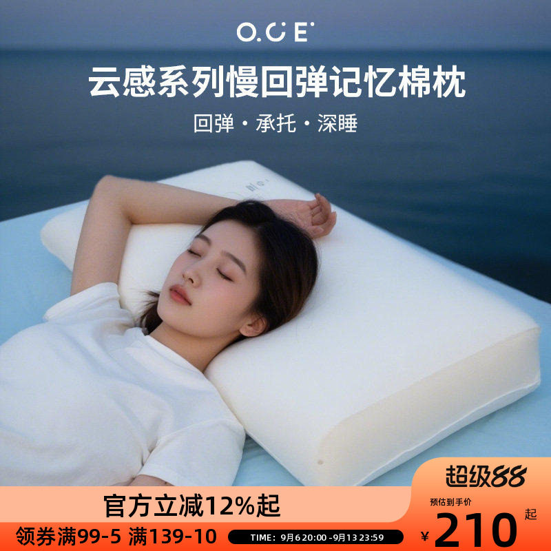 OCE云感系列慢回弹记忆棉枕图片