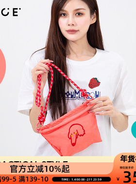 OCE萌宠斜挎包2025新款大容量简约百搭大气女包