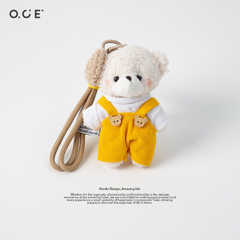 OCE黄色冰淇淋西高地玩偶挂件可爱小狗背包装饰手机吊饰钥匙扣,服饰配件/皮带/帽子/围巾,包挂件,淘宝优惠券,粉丝福利购,淘宝优惠卷