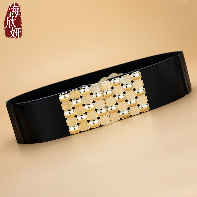 秒变小腰！头层牛皮女腰封气质