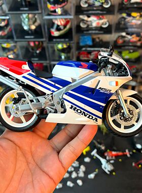 1:12合金摩托车模型 本田NSR-250'89赛车静态模型摆件