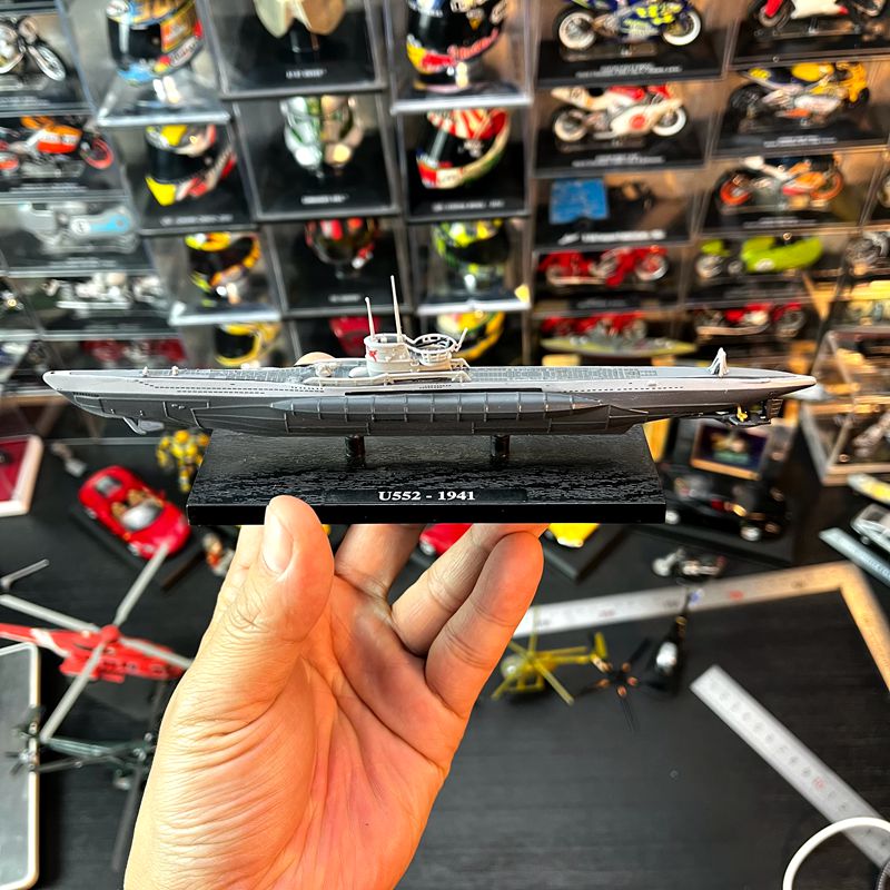 1/350比例德国狼群U552合金潜艇模型仿真军事摆件成品舰船无剖面