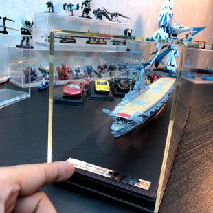 1：700配展示盒德国海军齐柏林航空母舰军事静态成品树脂舰船模型