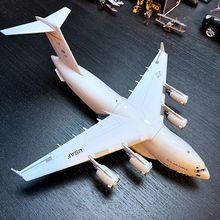 1：200比例合金飞机美国波音C-17大型战略战术运输机成品模型摆件