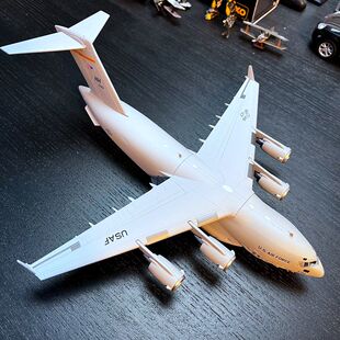 1：200比例合金飞机美国波音C-17大型战略战术运输机成品模型摆件