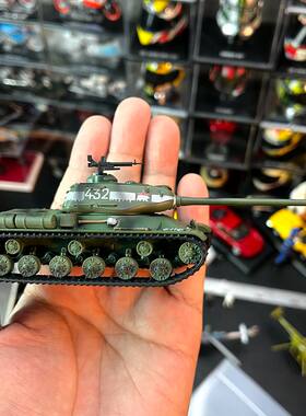 1：72合金坦克模型苏联红军坦克IS-2柏林号 对抗虎式虎王战车摆件