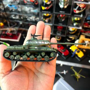 1:72合金坦克模型苏联红军坦克IS-2柏林号 对抗虎式虎王战车摆件