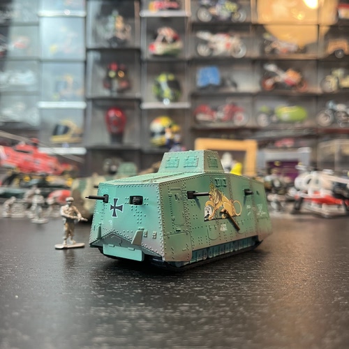 172A7V重型合金坦克模型摆件