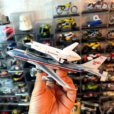 1400合金NASA波音747运输机模型