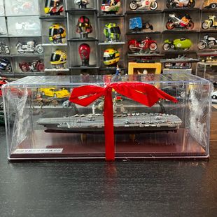 中国福建号航空母舰军舰合金舰船摆件静态成品舰船模型带展示盒