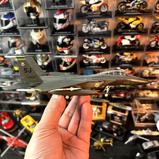 合金飞机F15E海湾战争战斗轰炸机成品模型带武器机轮固定配支架