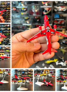 1：400比例合金飞机空客A318-100ACJ318旺仔牛奶涂装天线版礼品
