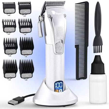 Fagaci Professional Hair Clippers for Barbers with Precis
