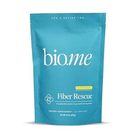 Bio.me Fiber Rescue - Psyllium Husk Powder for Gut Health