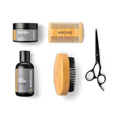 MANSCAPED? Beard Care Kit Includes UltraPremium Moisturiz