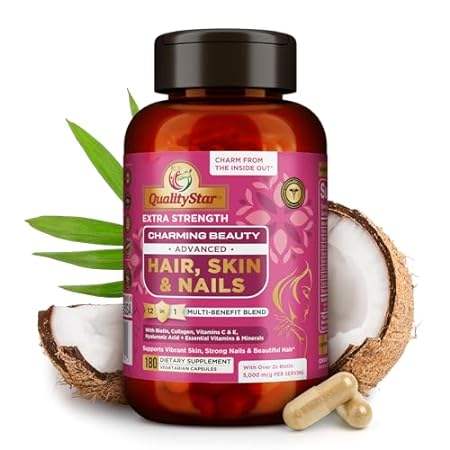 QualityStar Charming Beauty Hair Skin and Nails Vitamins