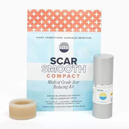 SUNNIE ScarSmooth? Compact Scar Reducing Kit - Incl. Adva