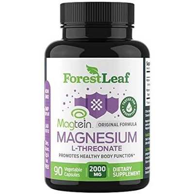 Magnesium L-Threonate Capsules - 2000mg Original Magtein