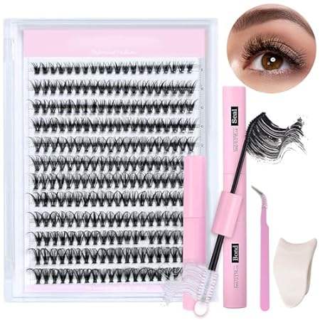 TSVATE DIY Lash Extension Kit， Eyelash Extension Kit， Las