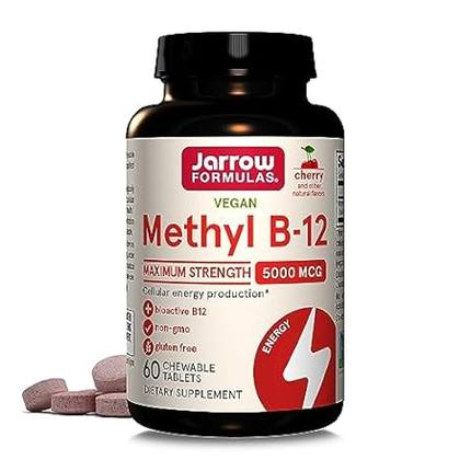 Jarrow Formulas Maximum Strength Methyl B-12 5000 mcg， Di