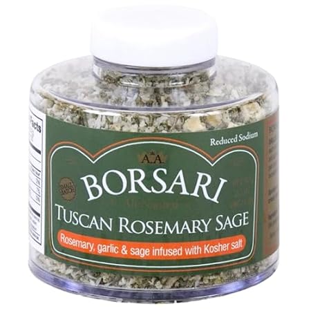 Borsari New Tuscan Rosemary Sage Seasoned Salt Blend - Go