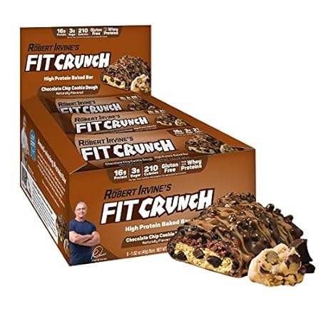 FITCRUNCH Snack Size Protein Bars， Designed by Robert Irv