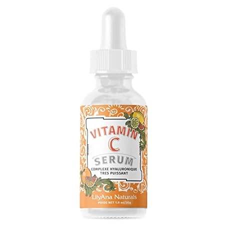 LilyAna Naturals Vitamin C Serum for Face - Made in USA，