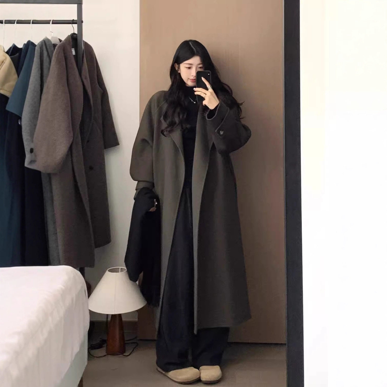 版型巨好看羽绒内胆大衣女羽绒服2025冬季新款呢子毛呢外套高级感,女装/女士精品,大码呢大衣,淘宝优惠券,粉丝福利购,淘宝优惠卷