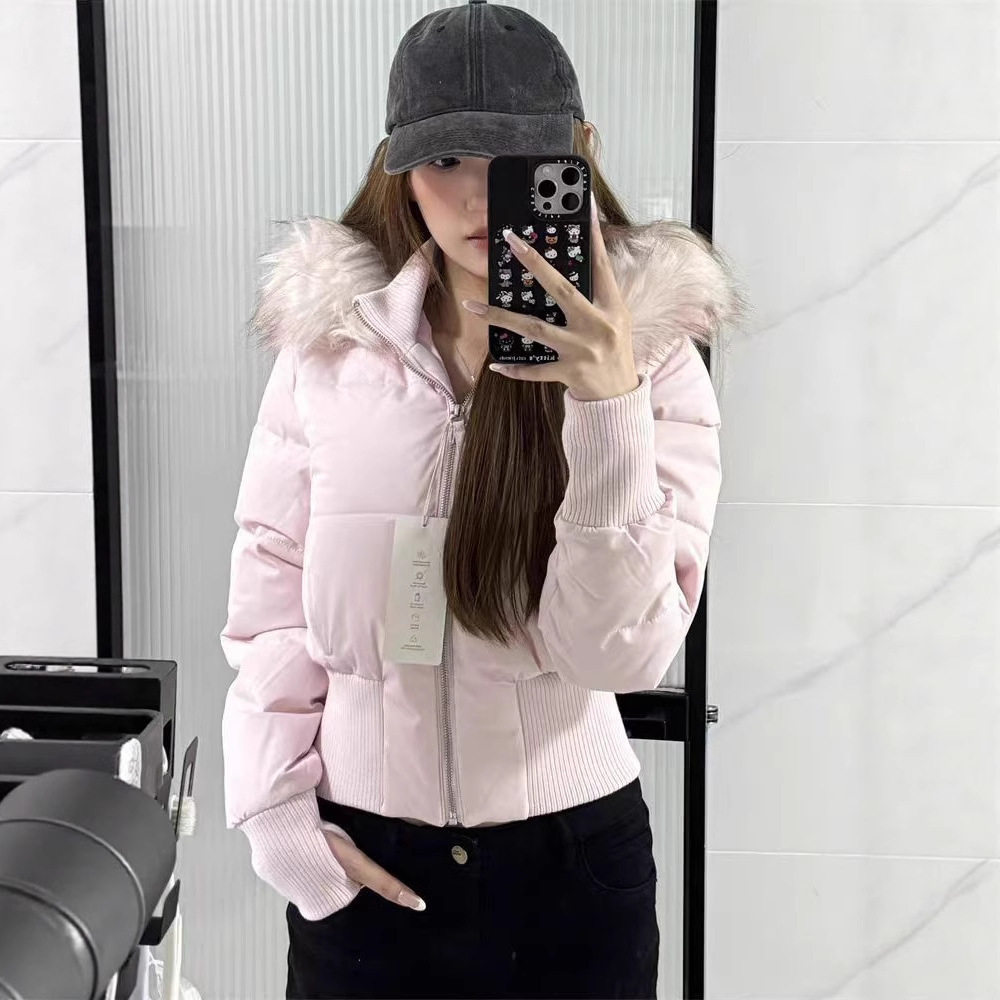 TAKE 棉服女2026新款短款小个子棉衣收腰独特漂亮小棉袄夹棉外套