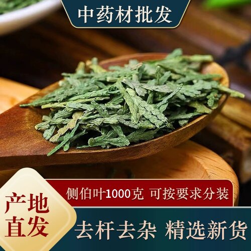 干侧柏叶2斤产地野生正品侧柏粉