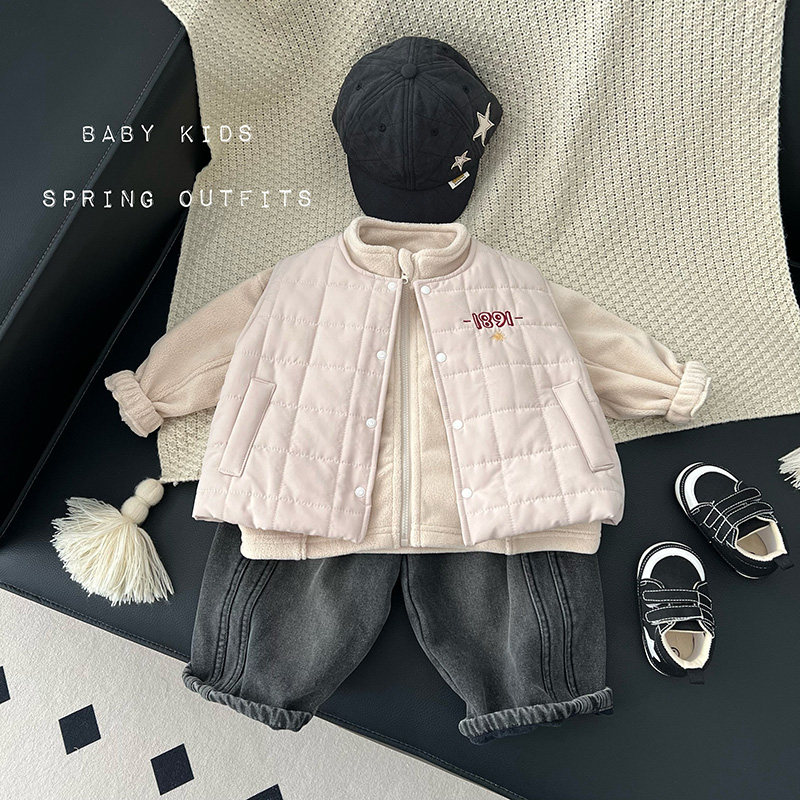 男宝宝冬装衣服冬季婴幼儿童保暖双面绒夹克立领加绒外套马甲套装,童装/婴儿装/亲子装,棉袄/棉服,淘宝优惠券,粉丝福利购,淘宝优惠卷